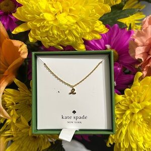 Kate Spade NewYork Gold‎ One In A Million Necklace letter e